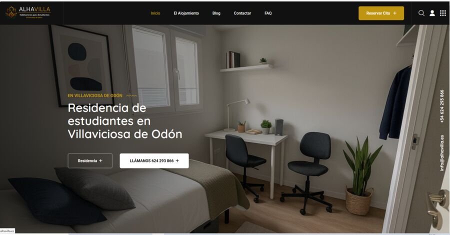 Captura de la web de Alhavilla