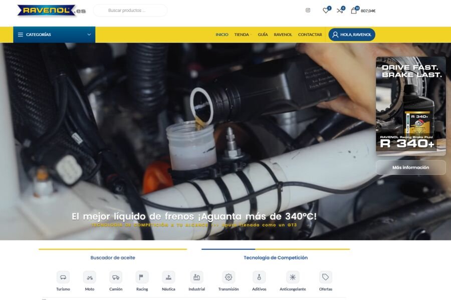 Tienda online de Ravenol España